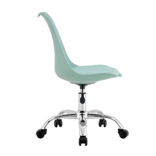 Detalle 2 de Adec Enjoy Silla de escritorio verde con 5 ruedas