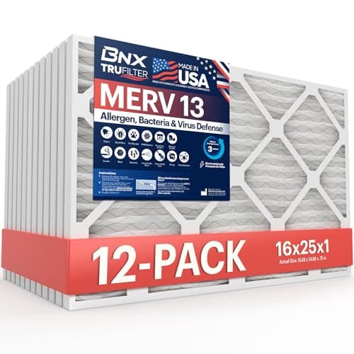 Imagen de BNX MERV 13 AC Furnace Air Filter 16x25x1 en OfertitasTOP