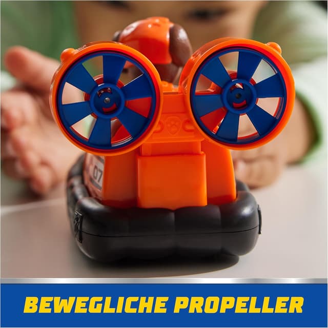 Thumbnail 5 de Paw Patrol Zuma Figur mit Luftkissen-Boot