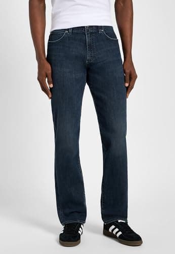 Detalle 2 de Lee Straight Fit MVP 32W 32L, jeans azul