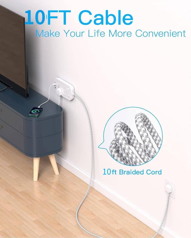 Thumbnail 1 de Extension Lead with 4 USB Slots