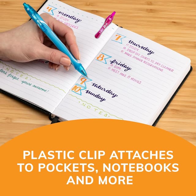 Detalle 2 de BIC Gelocity Quick Dry Gel Pen 12-count ๐