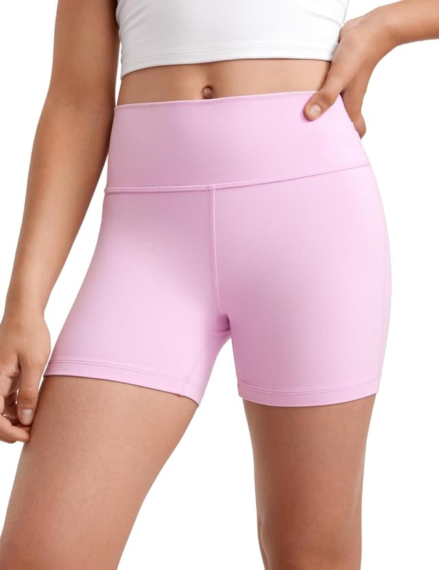 Detalle de CRZ YOGA Ragazze Butterluxe Athlétique Motard Shorts a Vita Alta