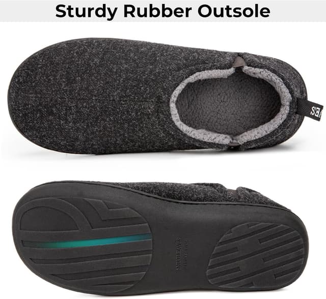 Thumbnail 5 de Snug Leaves Men’s Faux Wool Slippers