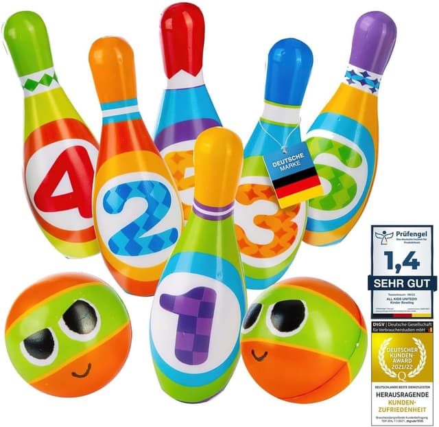Imagen de all Kids United Kegelspiel Bowling-Set XXL en OfertitasTOP