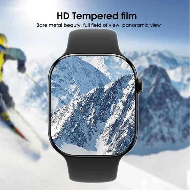 Thumbnail 4 de Yiranzix TPU Gel Displayschutz für Apple Watch 41 mm