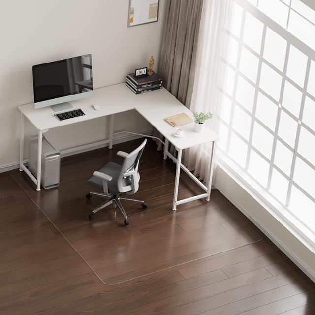 Thumbnail 6 de NATRKE Clear Office Chair Mat 122×92 cm