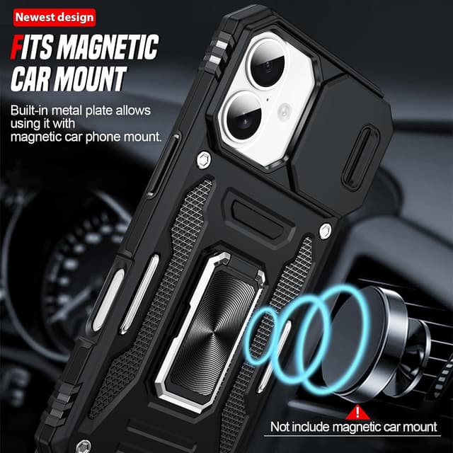 Thumbnail 4 de LeYi iPhone 17 Case with Camera Slider 2-Pack