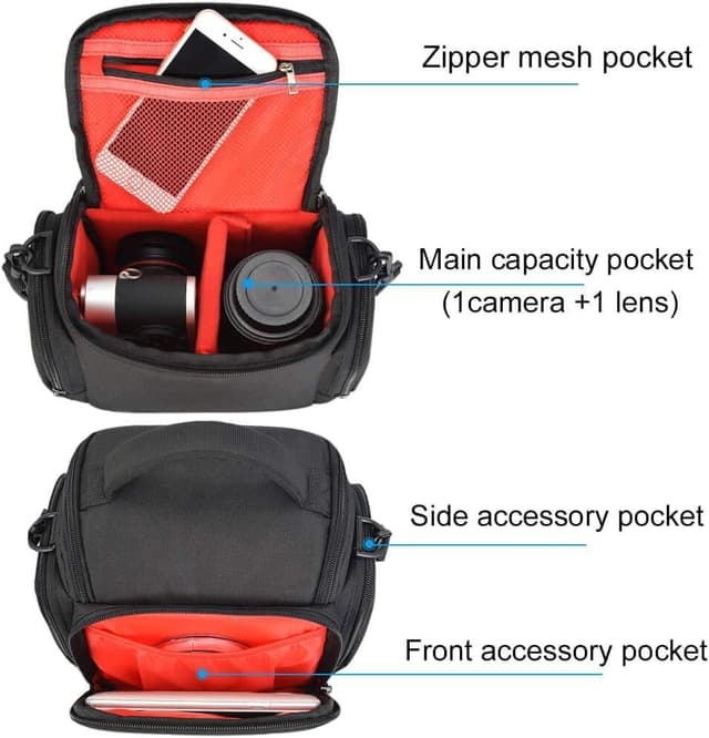 Detalle 2 de UBORSE camera bag, 27 x 24 x 7 cm