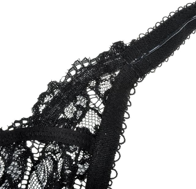 Detalle 2 de DELIMIRA Damen Minimizer-BH mit Bügel, ohne Einlagen und Spitze für große Größen