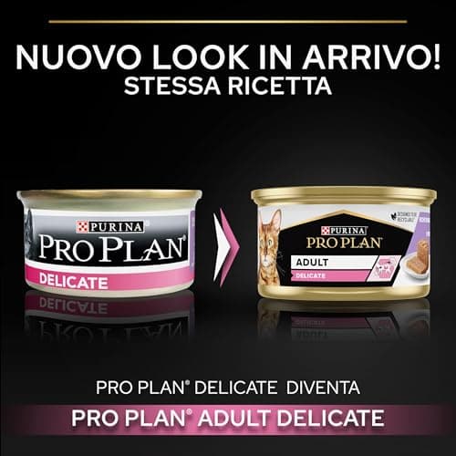 Thumbnail 2 de Purina Pro Plan Comida Húmeda Delicate Pavo 24 latas 🐱