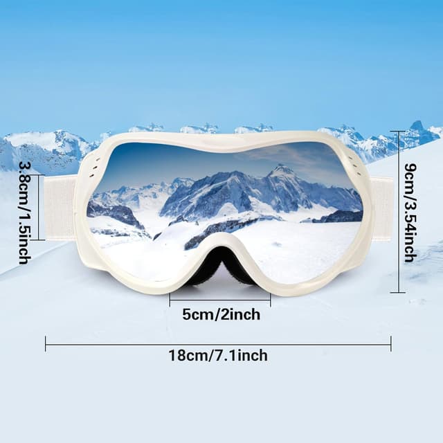 Detalle 1 de SPEEDEVE maschera sci snowboard OTG