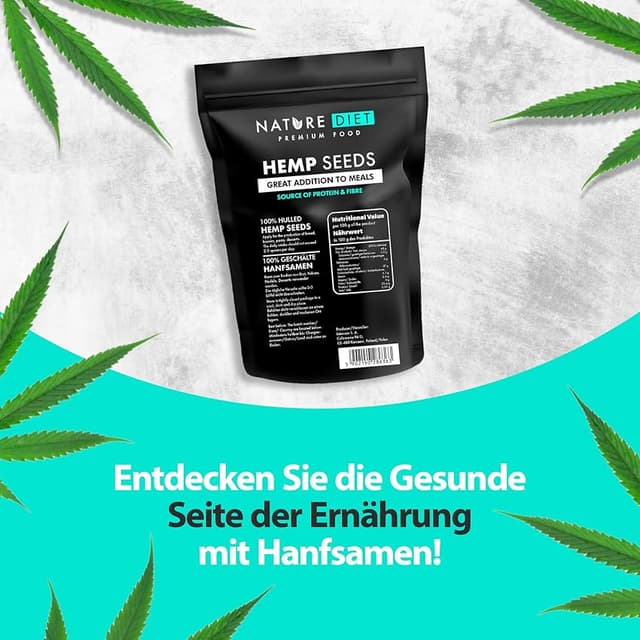 Thumbnail 6 de Nature Diet Semillas de Cáñamo peladas 1000 g