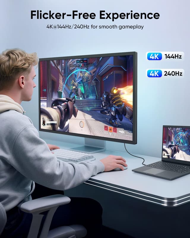 Detalle de Câble USB-C vers DisplayPort 1 m, 8K