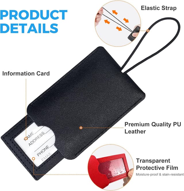 Thumbnail 2 de Gloppie luggage tags 2 pack