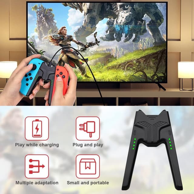Thumbnail 5 de OFFCUP Joy Con Charging Grip Handle for Switch