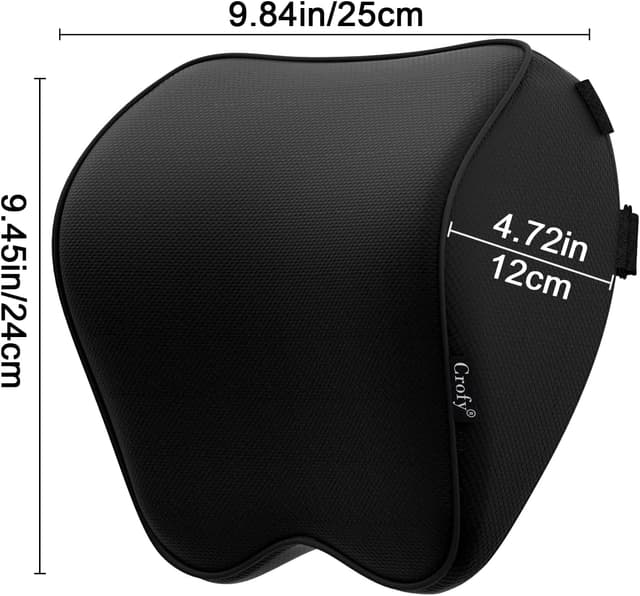 Thumbnail 6 de Crofy 2-Pack Neck Pillow 4.7 in, memory foam