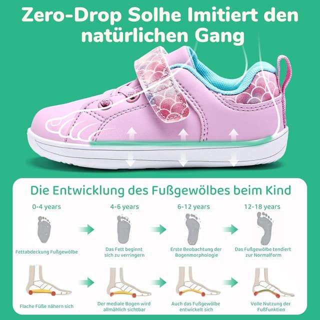 Detalle 2 de IceUnicorn Barfußschuhe Kinder Barfußschuhe