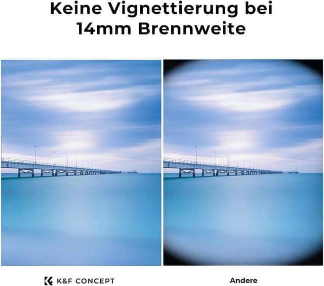 Thumbnail 6 de K&F CONCEPT Nano-X ND1000 82 mm ND-Filter