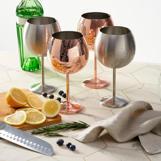 Thumbnail 5 de Oak & Steel - Set de 4 Copas Inoxidadbles para Cócteles 🥂