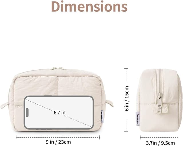 Detalle 1 de Narwey Makeup Bag Large Travel