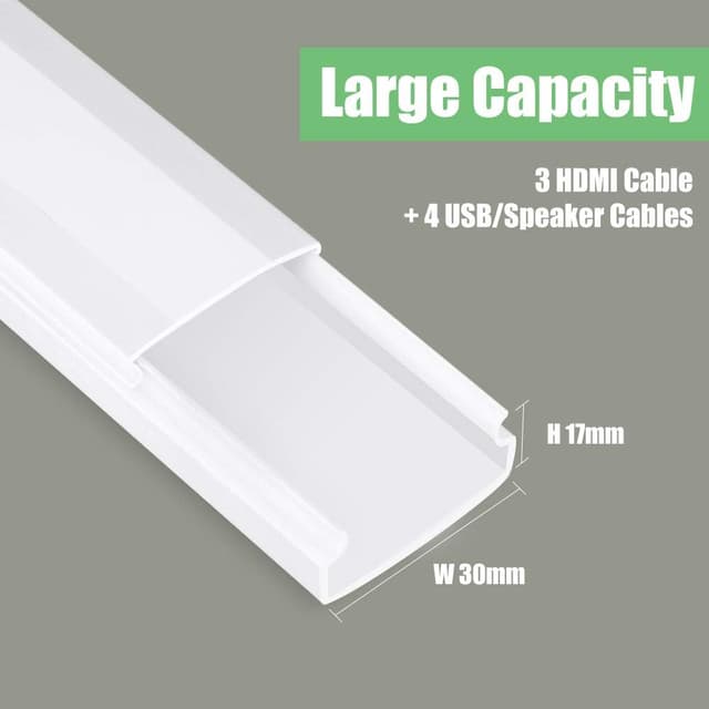 Detalle 2 de MUDEELA Cable Trunking Kit 3.2 m