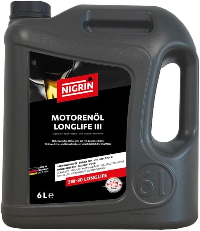 Imagen de NIGRIN Motorenöl 5W-30 LongLife III 6 L 🚗 en OfertitasTOP