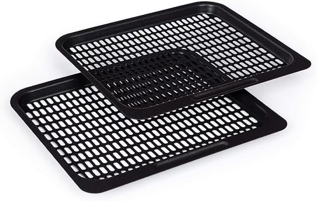 Imagen de Klarstein AeroVital Fry Rejillas con 2 Bandejas Antiadherentes 🌀 en OfertitasTOP