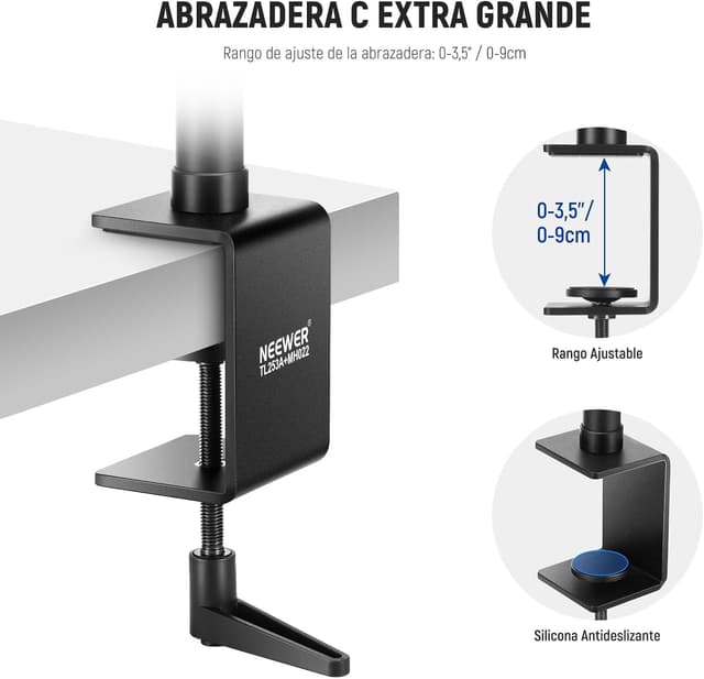 Thumbnail 7 de NEEWER TL253A - Soporte de Mesa Telescópico para Cámara