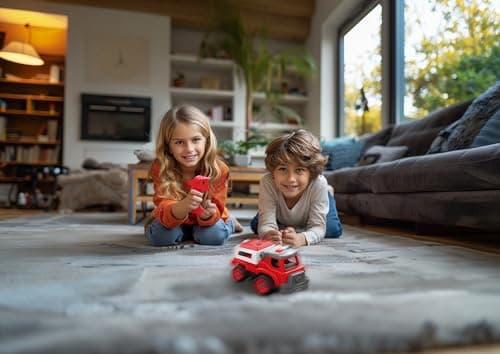 Detalle de LEXIBOOK RCP25 Camión de bomberos teledirigido, 3 en 1