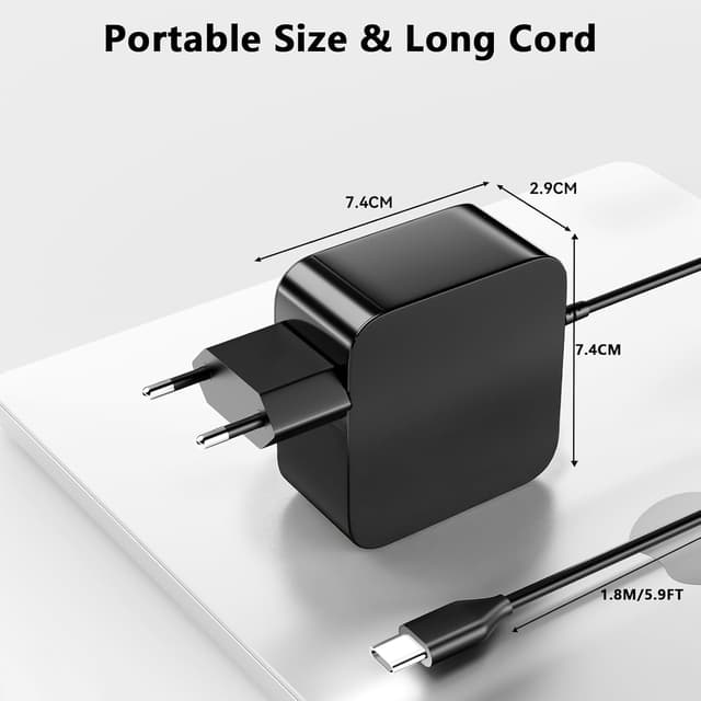Detalle 2 de 65W USB‑C Ladegerät für Steam Deck und Switch