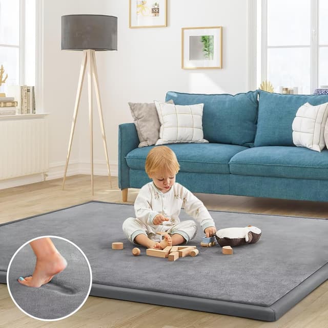 Thumbnail 1 de ILPEOD Baby Play Mat 50x50 Memory Foam 1.3"