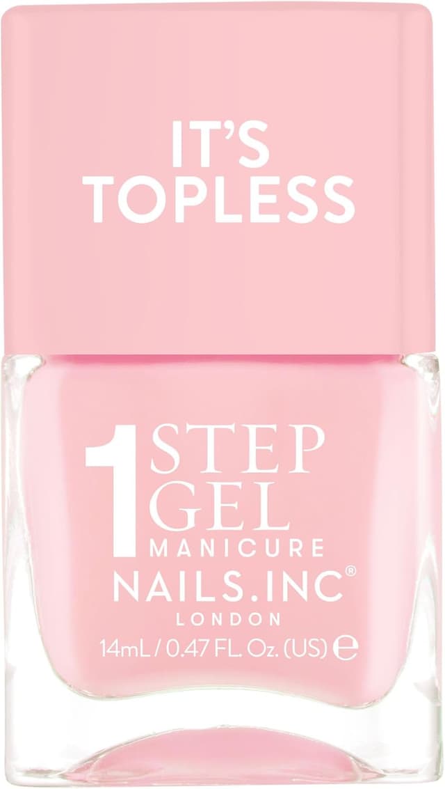 Detalle de Nails.INC It's Topless Gel-Like Nail Polish 4-in-1 (Base, Treatment, Colour & Top Coat) Sabrina, 14 ml