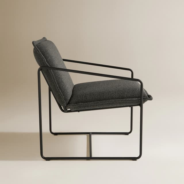 Detalle 2 de El Corte Inglés Butaca Habana en tejido bouclé