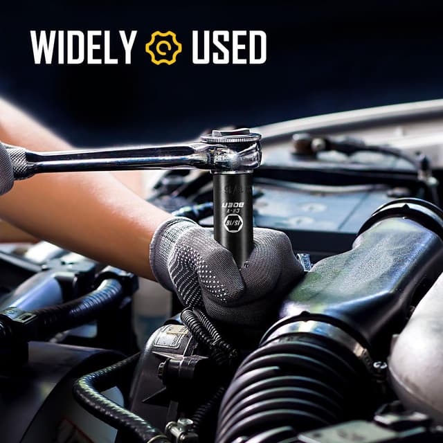 Thumbnail 6 de BOEN 35-Piece 1/2" Drive Deep Impact Socket Set (SAE 3/8"–1-1/4" & Metric 8–24mm)