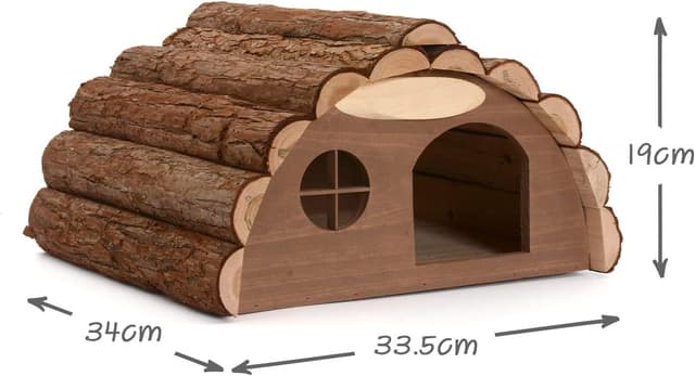 Thumbnail 1 de CKB LTD Wooden Hedgehog or Guinea Pig House 33.5 x 34 x 19cm 🐹