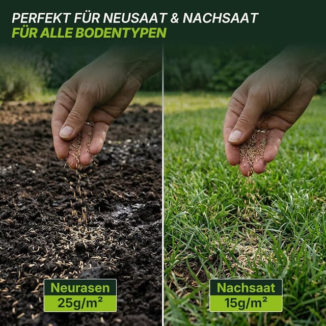 Detalle de Terrauno Rasensamen 10 kg für 200 m²