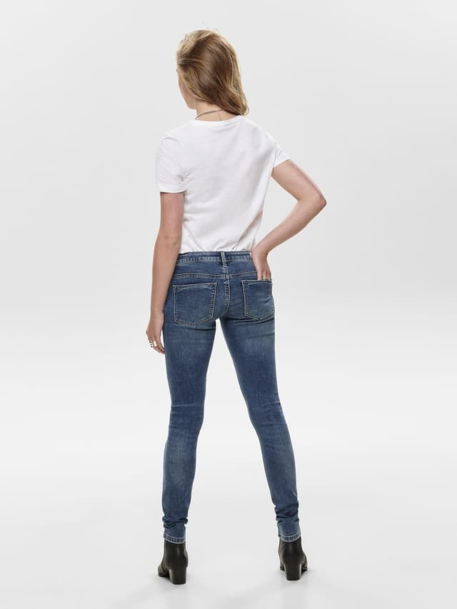 Detalle de ONLY Jean Skinny ONLPOWER à taille moyenne, coupe skinny