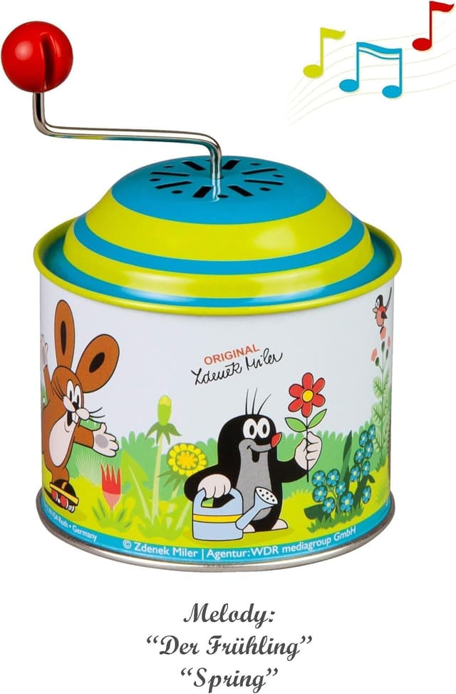 Thumbnail 2 de LENA tin toys 52768 Musikdrehdose Der kleine Maulwurf