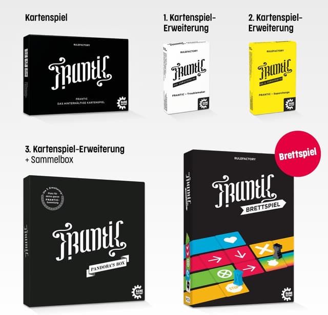 Thumbnail 6 de Game Factory 646076 Frantic Brettspiel 2-6 Spieler