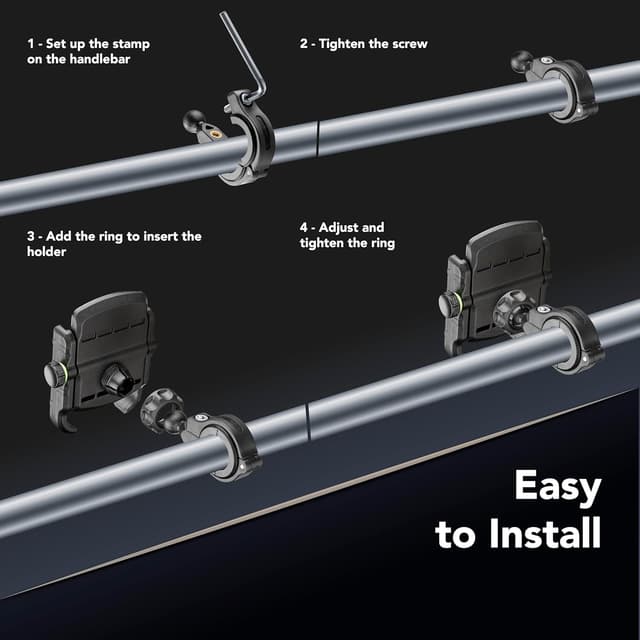 Thumbnail 6 de cellularline Rider Steel Lenkerhalterung