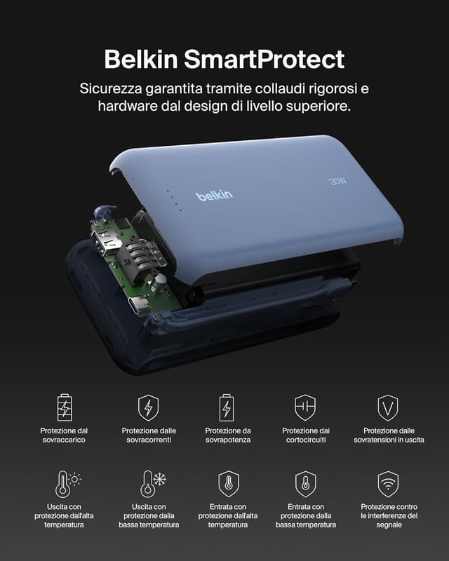 Thumbnail 6 de Belkin Power Bank 20K PD 30W con cavo integrato