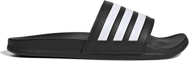 Detalle de adidas Adilette Comfort Slides (Core Black / Cloud White), 42 EU