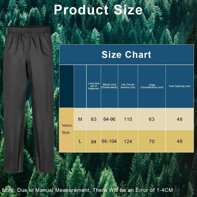 Thumbnail 2 de flintronic Pantalons Extérieurs Imperméables pour Homme