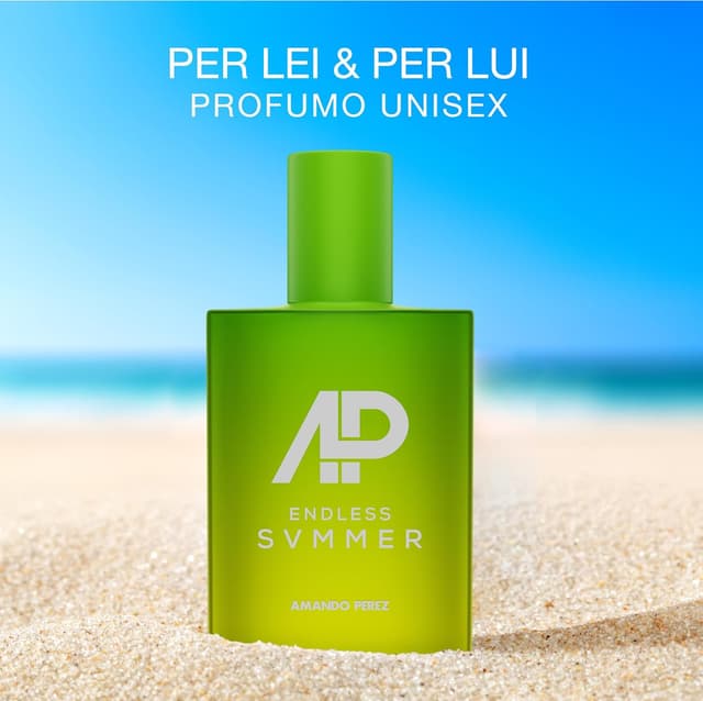 Detalle 2 de Amando Perez Endless Summer Eau de Parfum unisex 50 ml – profumo estivo fresco e luminoso