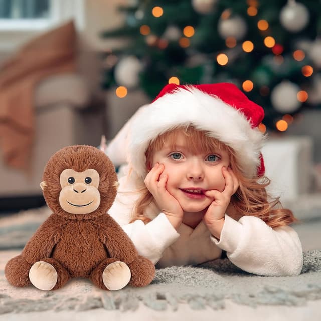 Thumbnail 5 de SuzziPals Heatable Monkey 12 inch