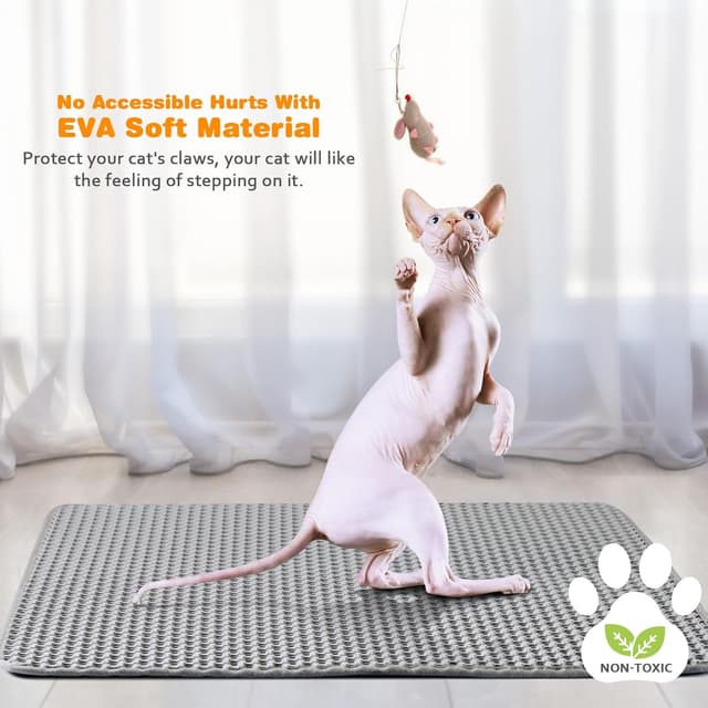 Thumbnail 6 de Blissstorm Katzenstreumatte Matte 30x30 cm mit Doppelschicht EVA