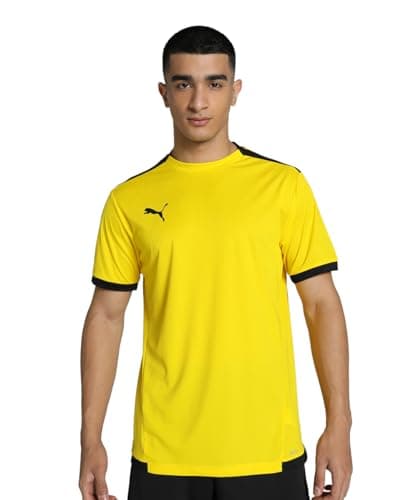 Detalle de PUMA Shirt Cyber Yellow-puma Black L