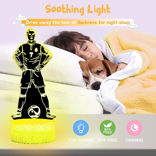 Thumbnail 4 de Eygerur Stitch Lampe 3D LED Nachtlicht