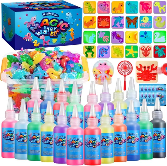 Detalle de Kidisego Aqua Fairy Water Gel Kit 20 Colors